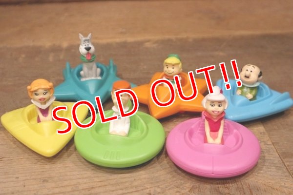 画像2: ct-220801-34 The Jetsons / Wendy's 1989 Kid's Meal Toy "Space Vehicles" Complete Set
