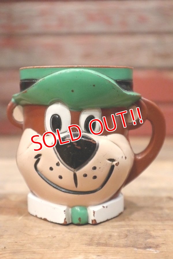 画像1: ct-220801-26 Yogi Bear / 1960's Plastic Mug