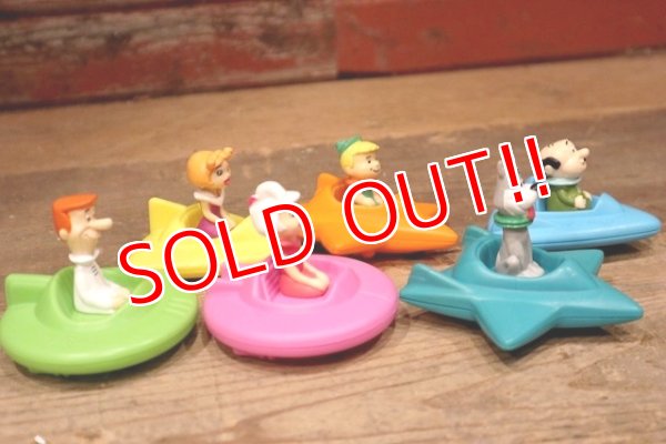 画像8: ct-220801-34 The Jetsons / Wendy's 1989 Kid's Meal Toy "Space Vehicles" Complete Set