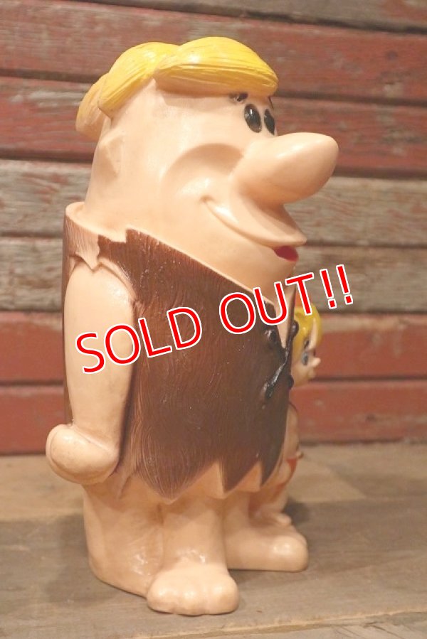 画像4: ct-220801-04 Barney & Bamm Bamm / 1970's Plastic Coin Bank