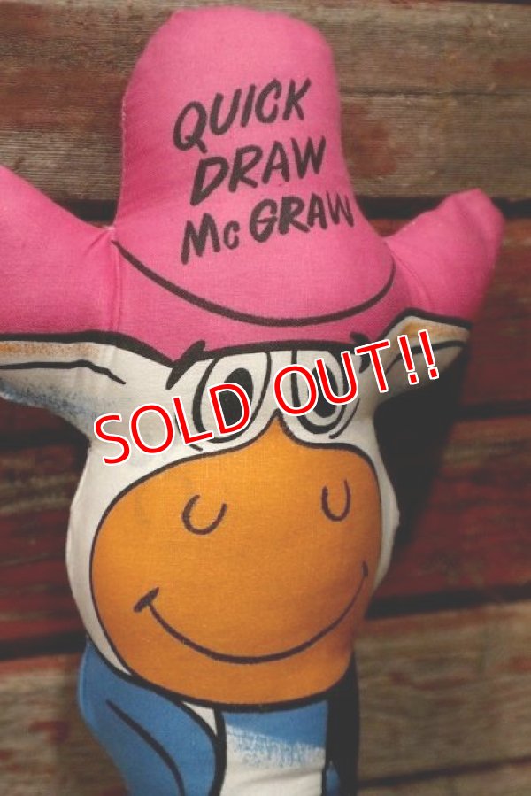 画像2: ct-220801-23 Quick Draw McGraw / 1970's Pillow Doll