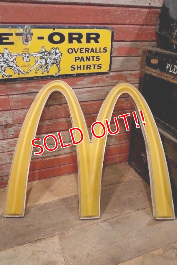画像1: dp-220401-70 McDonald's / Golden Arches Sign