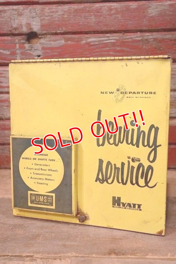 画像1: dp-220901-24 GM UNITED MOTORS SYSTEM / 1950's-1960's Bearing Service Metal Cabinet