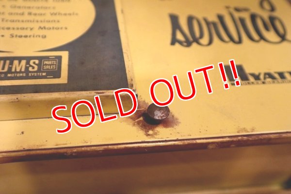 画像13: dp-220901-24 GM UNITED MOTORS SYSTEM / 1950's-1960's Bearing Service Metal Cabinet