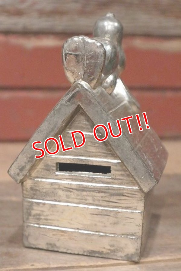 画像5: ct-220901-02 Snoopy / 1970's Silver Coin Bank