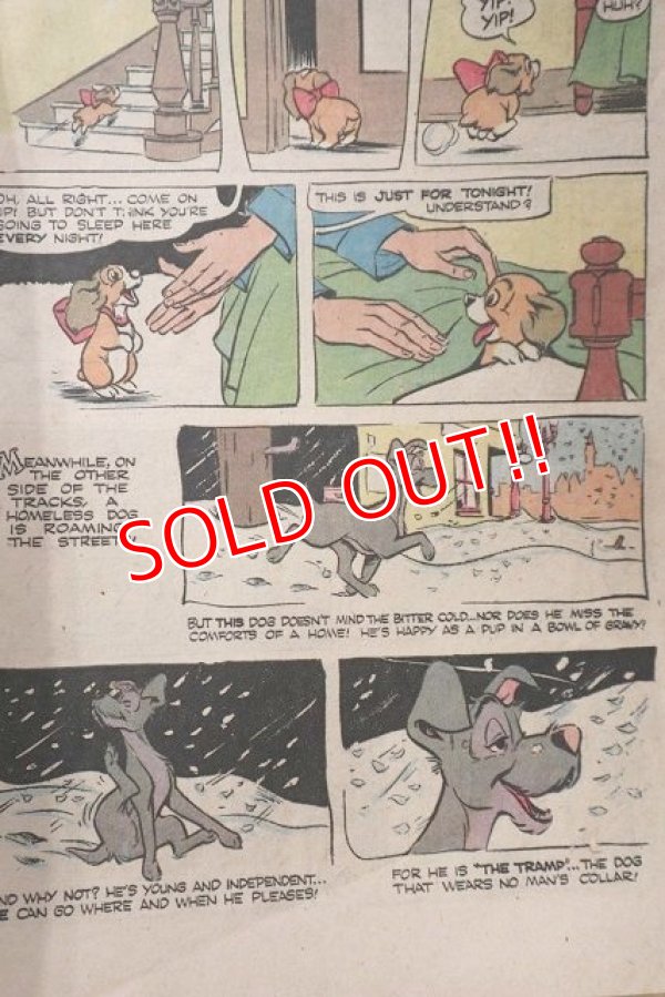 画像4: ct-220401-01 Lady and the Tramp and Jock / DELL 1955 Comic