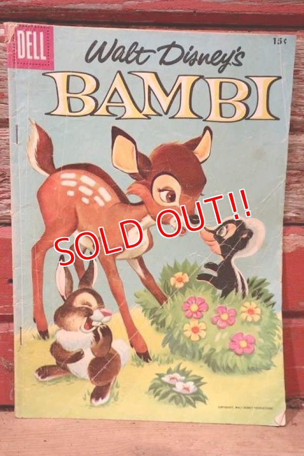 画像1: ct-220401-01 BAMBI / DELL 1956 Comic