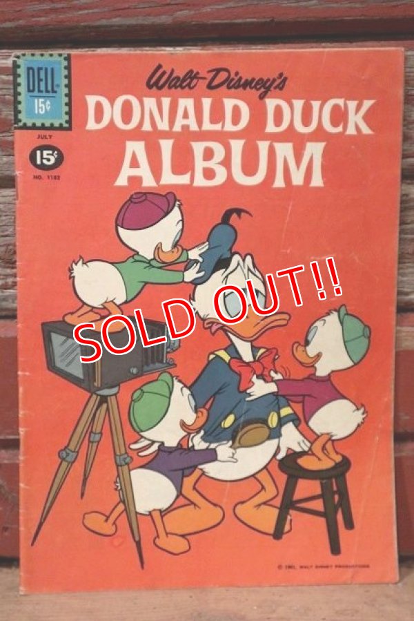 画像1: ct-220401-01 DONALD DUCK ALBUM / DELL 1961 Comic