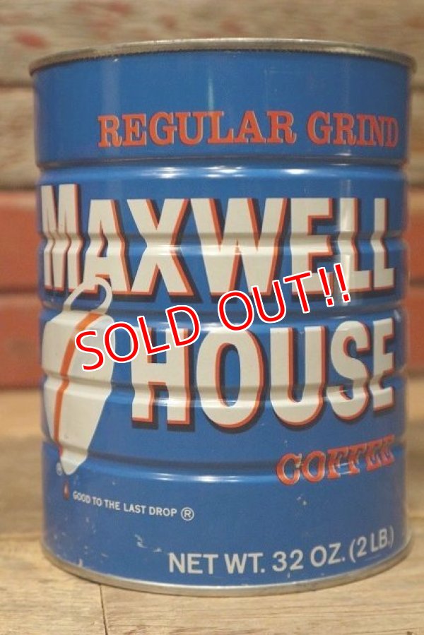 画像2: dp-220901-20 MAXWELL HOUSE COFFEE / Vintage Tin Can