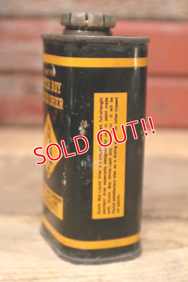 画像5: dp-220901-12 DUTCH BOY / 1940's-1950's LIQUID DRIER Can