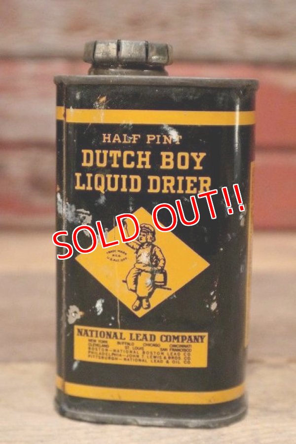 画像3: dp-220901-12 DUTCH BOY / 1940's-1950's LIQUID DRIER Can