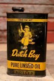 画像1: dp-220901-13 Dutch Boy / 1960's PURE LINSEED Can