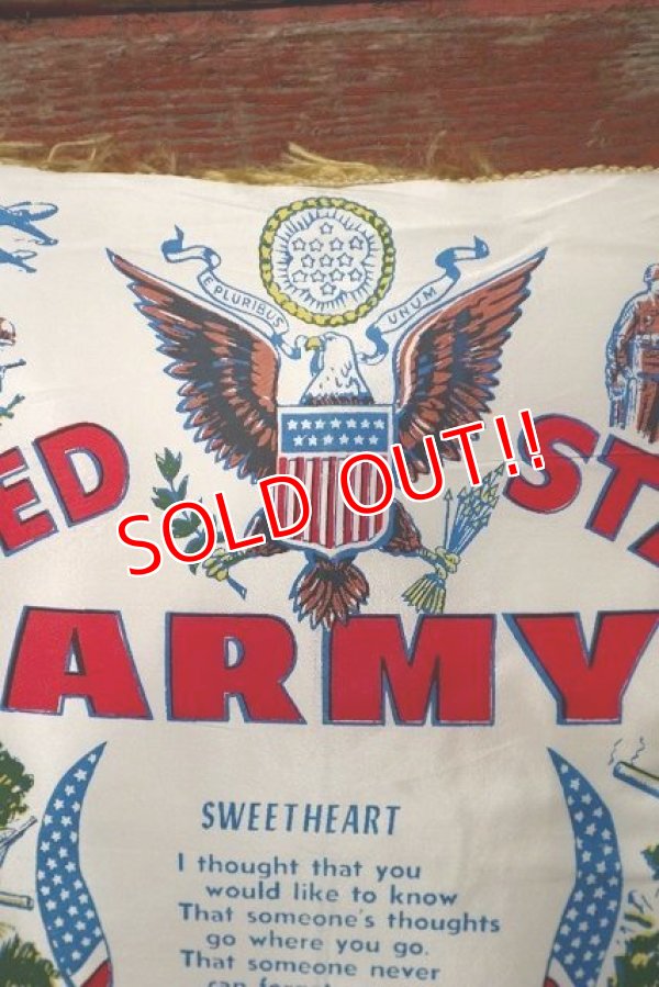 画像2: dp-220901-15 U.S.ARMY "FORT LEWIS, WASHINGTON" 1950's-1960's Cushion