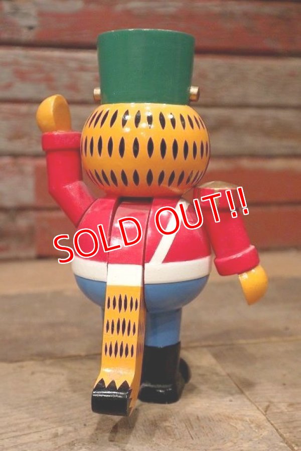 画像5: ct-220901-14 Garfield / Enesco 1980's Wooden Christmas Nutcracker