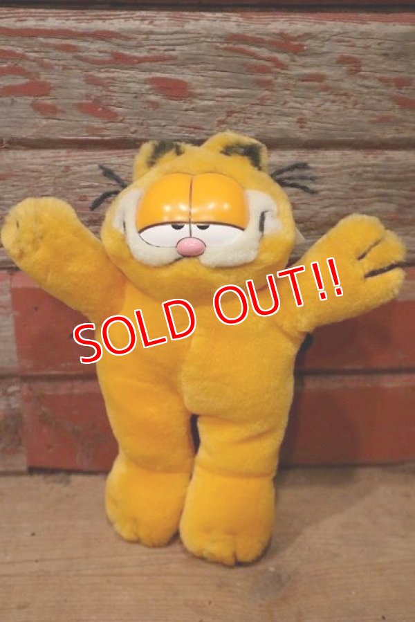 画像1: ct-220901-14 Garfield / FINE TOY 1980's-1990's Plush Doll