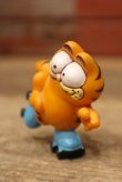 画像2: ct-220901-14 Garfield / 1980's PVC Figure "Rollerskate"