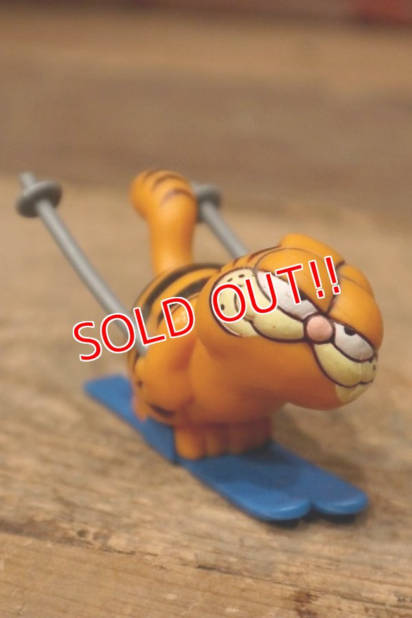 画像1: ct-220901-14 Garfield / 1980's PVC Figure "Ski"