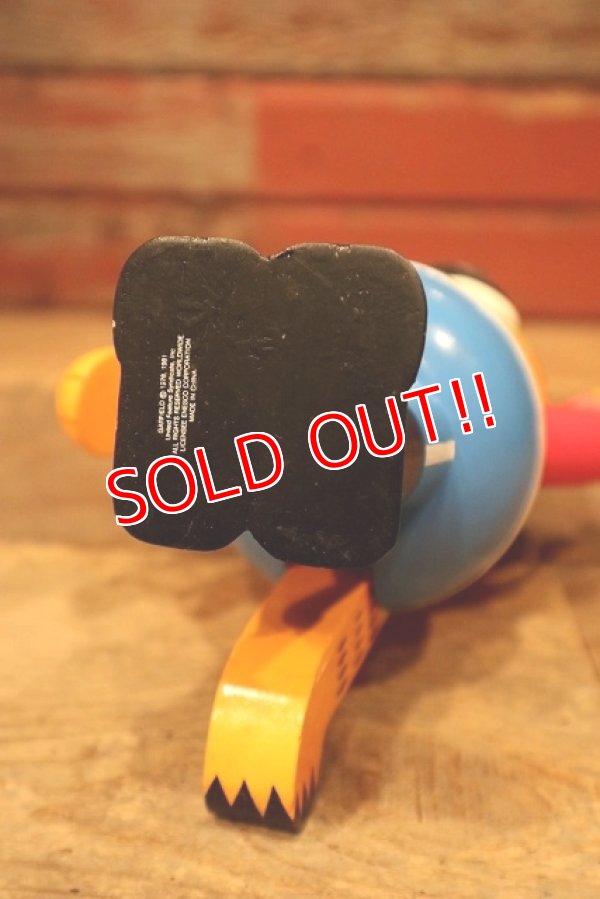 画像8: ct-220901-14 Garfield / Enesco 1980's Wooden Christmas Nutcracker