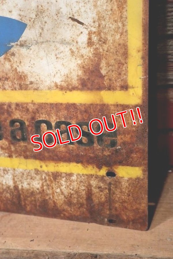 画像4: dp-220901-42 PEPSI / 1960's W-side Metal Sign "Take home a case"