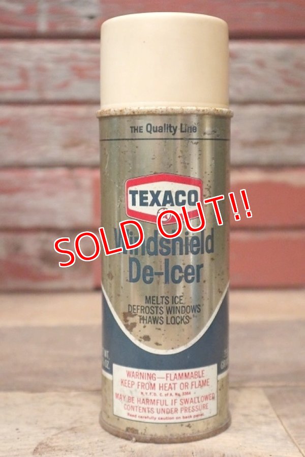 画像1: dp-220901-80 TEXACO / 1960's Windshield De-Icer Can