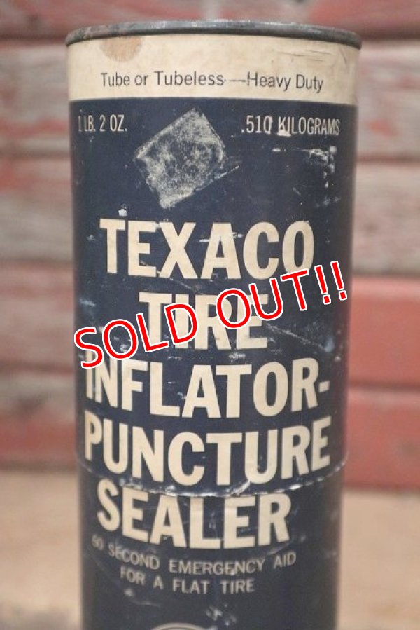画像2: dp-220901-75 TEXACO / 1950's TIRE INFLATOR-PUNCTURE SEALER