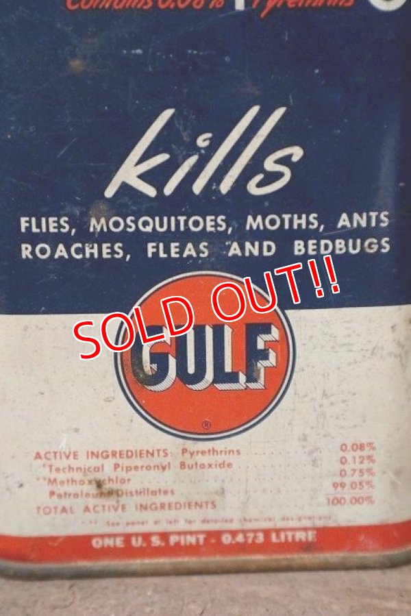 画像2: dp-220901-74 GULF / Gulfspray 1930's Kills Bugs Can