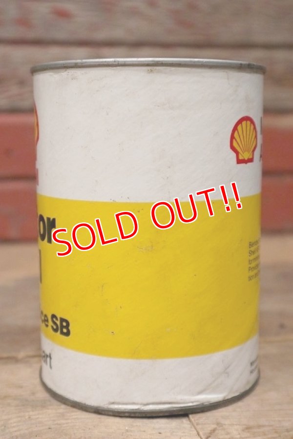 画像3: dp-220901-87 Shell / 1990's One Quart Motor Oil Can