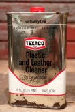 画像1: dp-220901-77 TEXACO / 1960's Plastic and Leather Cleaner Can