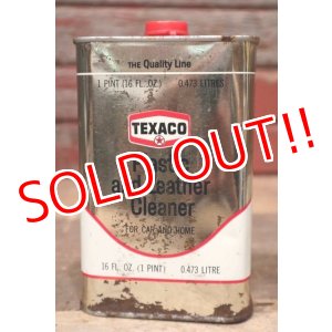 画像: dp-220901-77 TEXACO / 1960's Plastic and Leather Cleaner Can