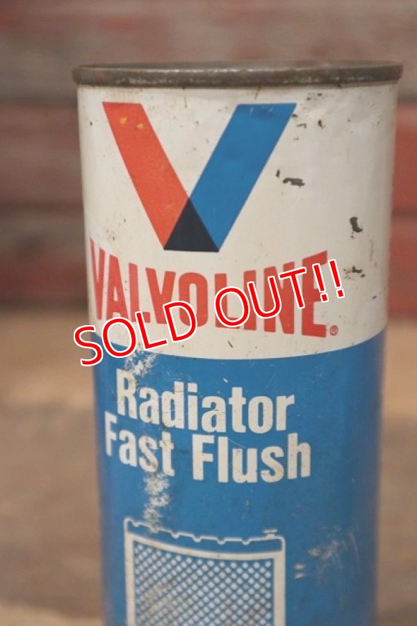 画像2: dp-220901-81 VALVOLINE / 1960's Radiator Fast Flush Can