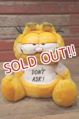 画像: ct-220901-14 Garfield / DAKIN 1980's Plush Doll "Don't Ask!"