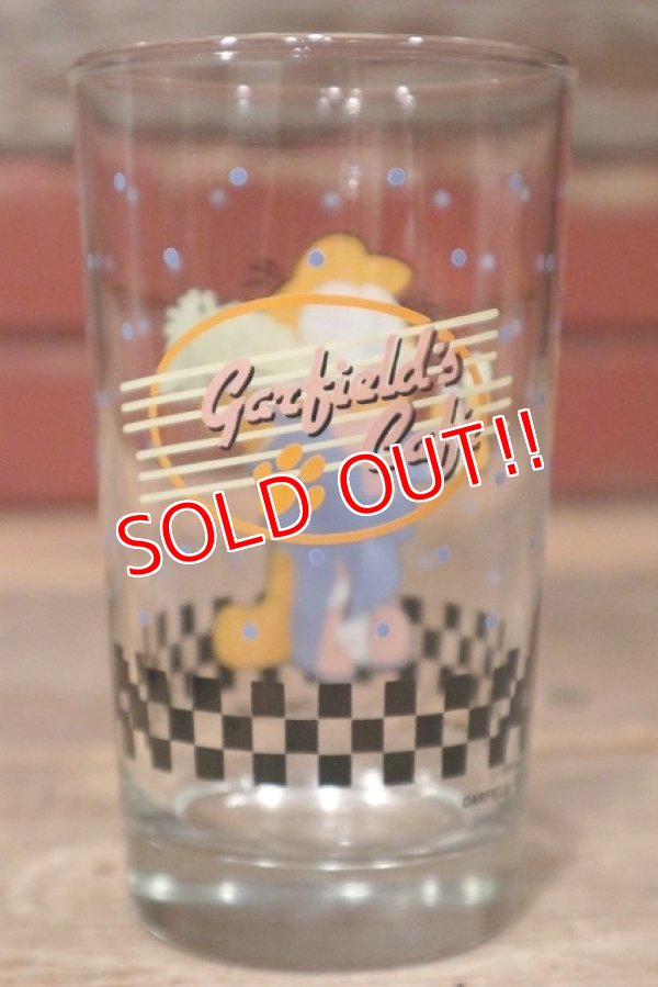 画像3: ct-220901-14 Garfield / 1980's "Garfield's Cafe" Glass