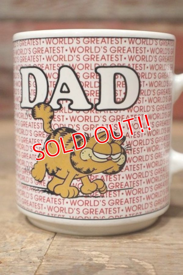 画像2: ct-220901-14 Garfield / ENESCO 1980's "World's Greatest Dad" Mug