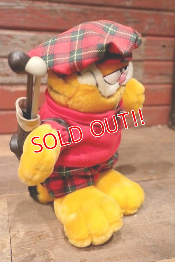 画像3: ct-220901-14 Garfield / FINE TOY 1980's〜1990's  Plush Doll "Golf"
