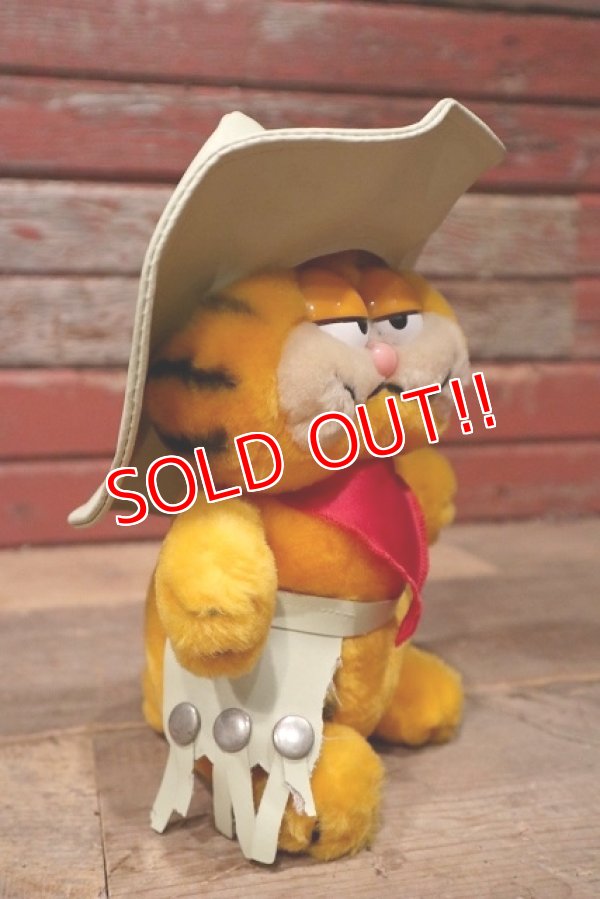 画像4: ct-220901-14 Garfield / DAKIN 1980's Plush Doll "Cowboy"