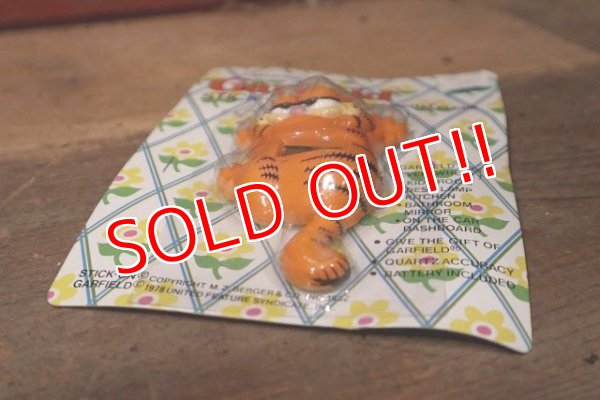 画像5: ct-220901-14 Garfield / NELSONIC 1982 STICK-ON CLOCK