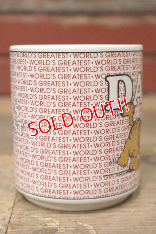 画像4: ct-220901-14 Garfield / ENESCO 1980's "World's Greatest Dad" Mug