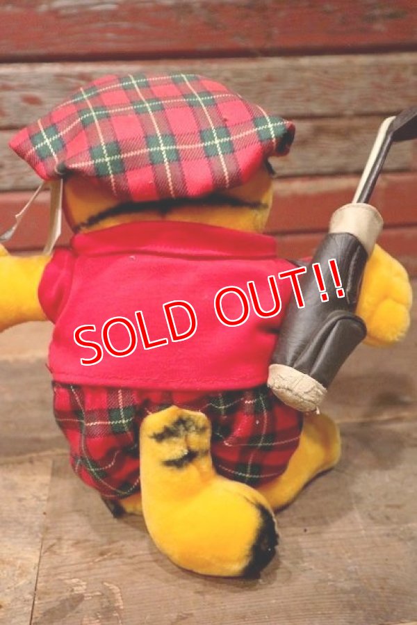 画像5: ct-220901-14 Garfield / FINE TOY 1980's〜1990's  Plush Doll "Golf"