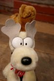 画像2: ct-220901-14 Garfield・Odie / McDonald's Canada 1991 Christmas Plush Doll "Reindeer"