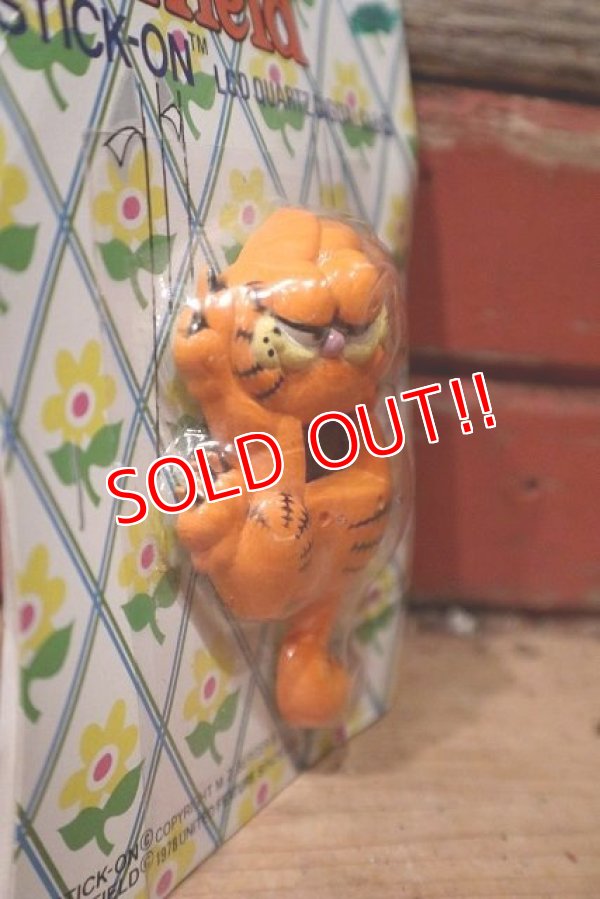 画像3: ct-220901-14 Garfield / NELSONIC 1982 STICK-ON CLOCK