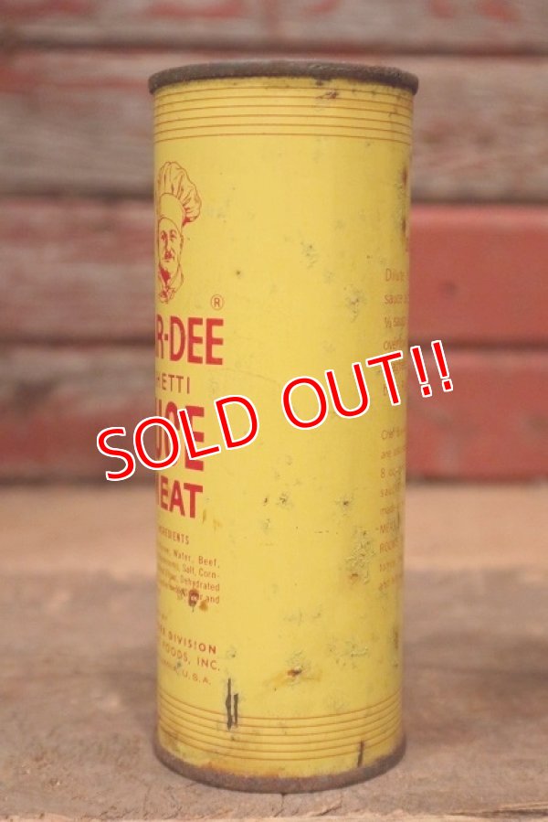 画像4: dp-220901-72 BOY-AR-DEE SPAGHETTI SAUCE / Vintage Tin Can