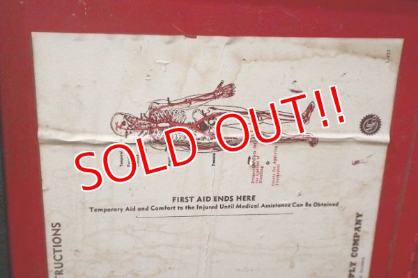 画像10: dp-220901-23 Arcade / Vintage FIRST AID KIT BOX