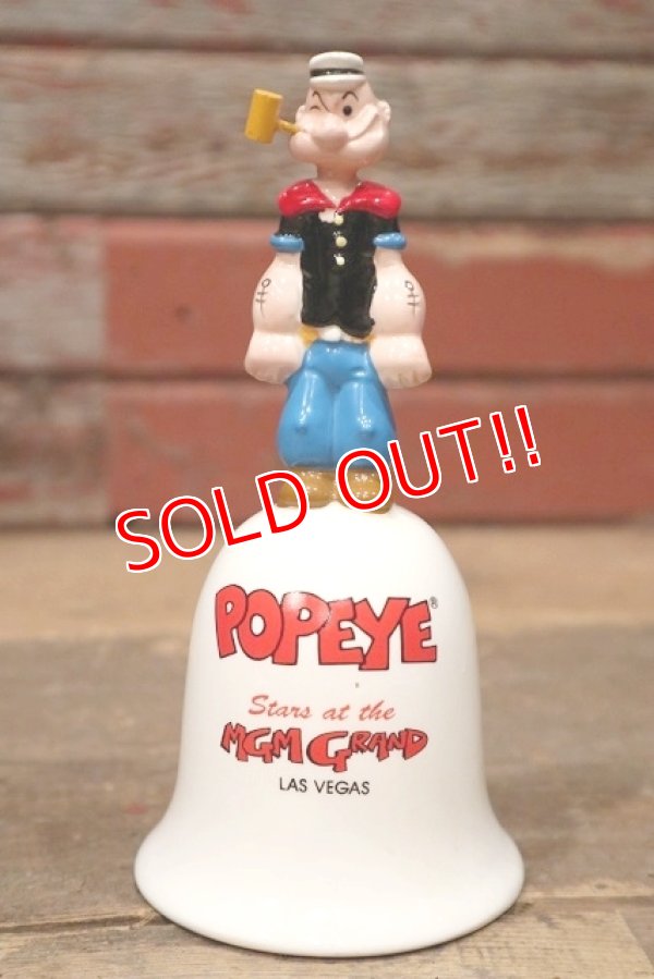 画像1: ct-220901-13 Popeye / MGM GRAND 1993 Ceramic Bell