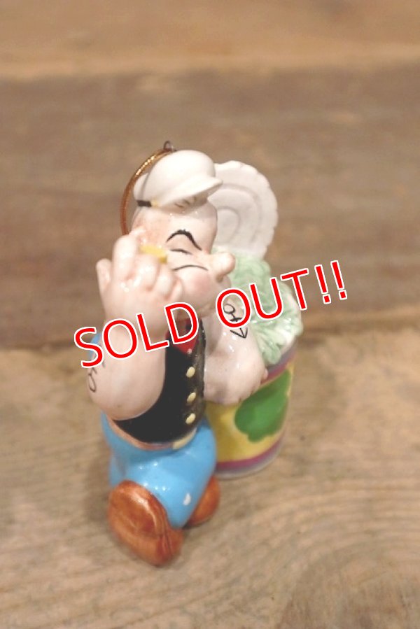 画像3: ct-220901-13 Popeye / 1990's Ceramic Christmas Ornament
