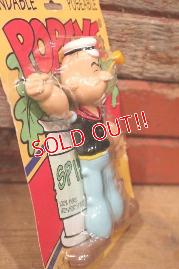 画像5: ct-220901-13 Popeye / NJ CROCE 1993 Poseable Bendable Figure