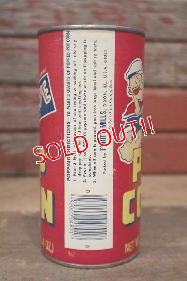 画像5: ct-220901-13 Popeye / Vintage Pop Corn Can Bank