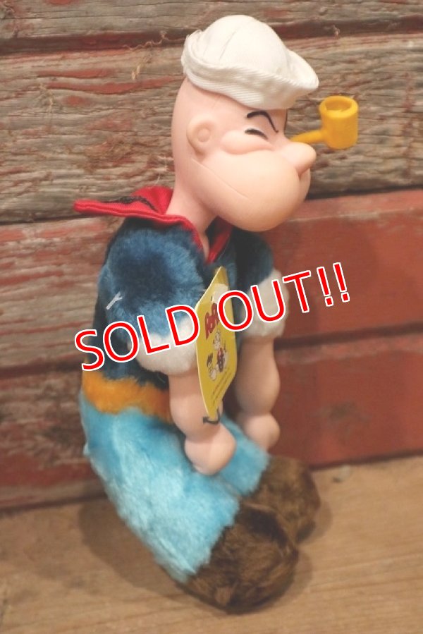 画像4: ct-220901-13 Popeye / Etone International Inc, 1983 Rubber Face Doll