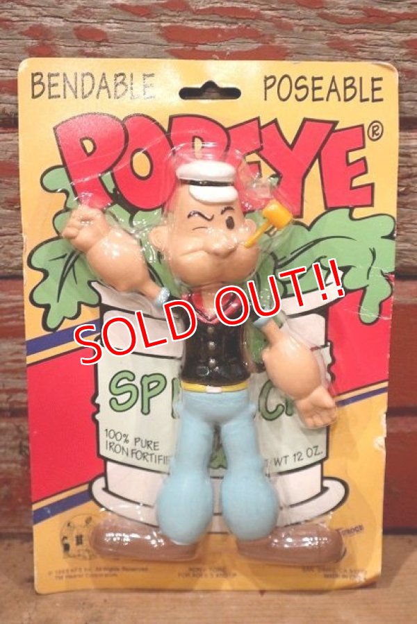 画像1: ct-220901-13 Popeye / NJ CROCE 1993 Poseable Bendable Figure