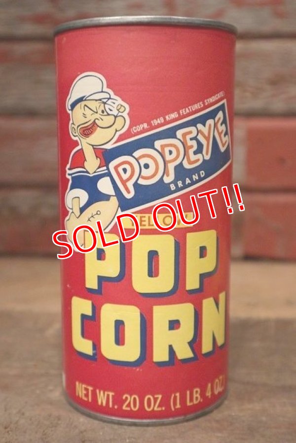 画像3: ct-220901-13 Popeye / Vintage Pop Corn Can Bank