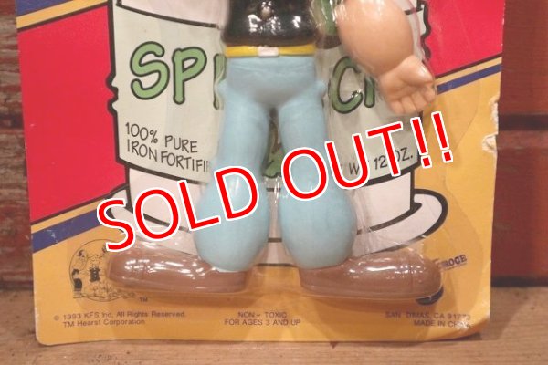 画像3: ct-220901-13 Popeye / NJ CROCE 1993 Poseable Bendable Figure